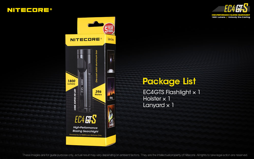 Nitecore EC4GTS 19