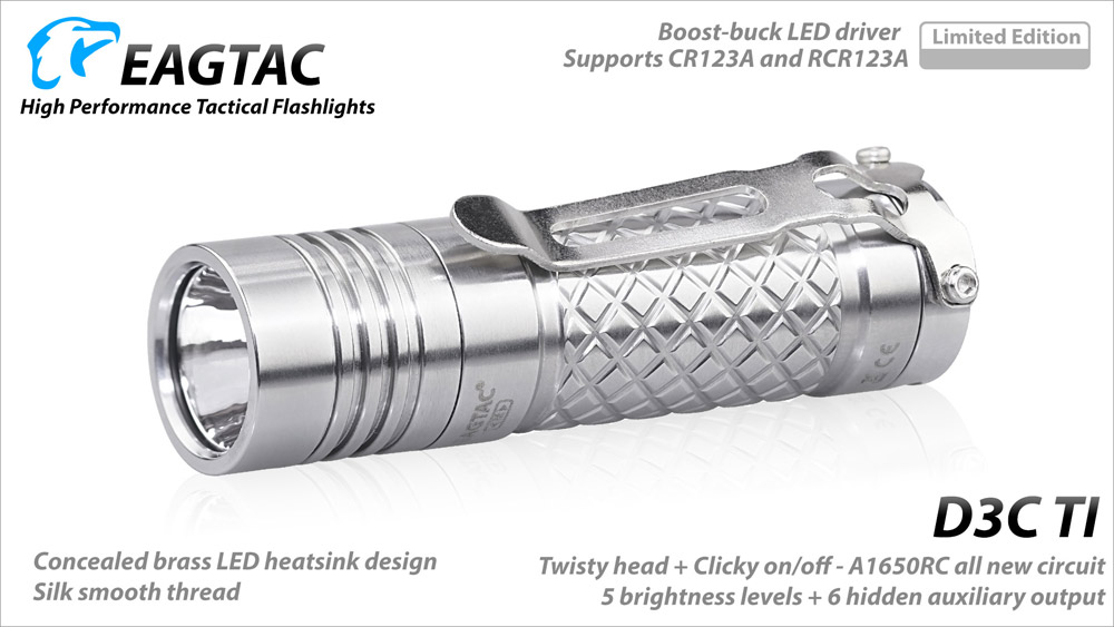 EagleTac D3C Titanium 3