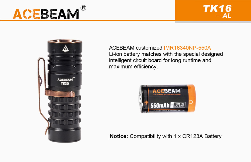 Acebeam TK16 9