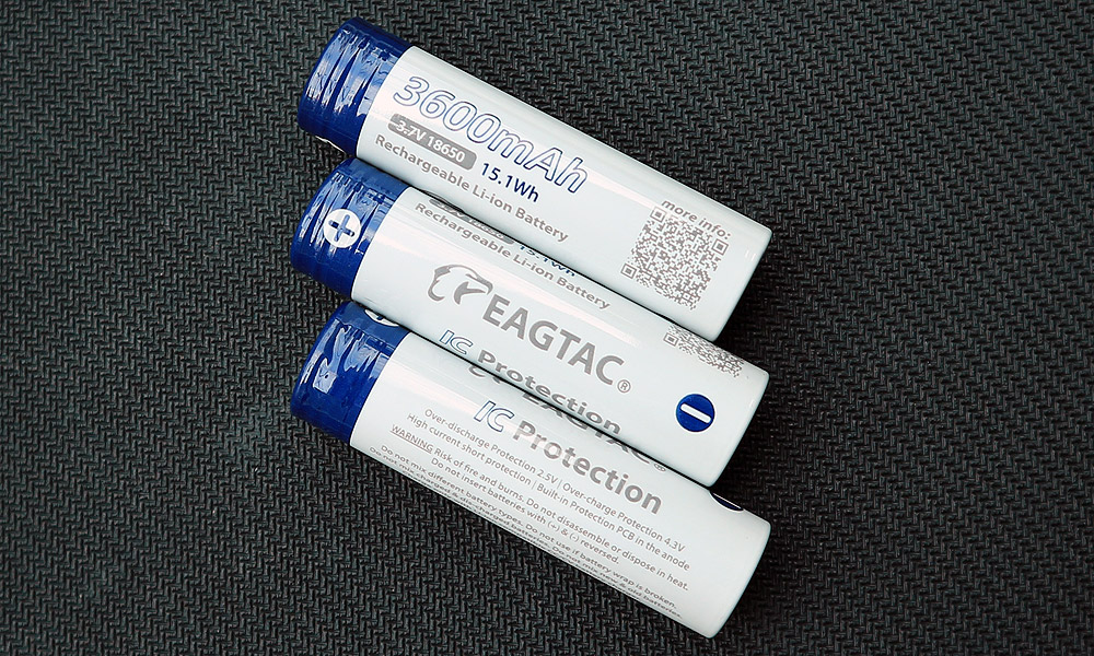 EagleTac 18650 3600mah 2