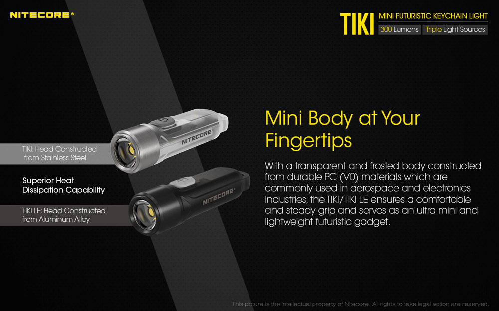 Nitecore TIKI - TIKI LE 3