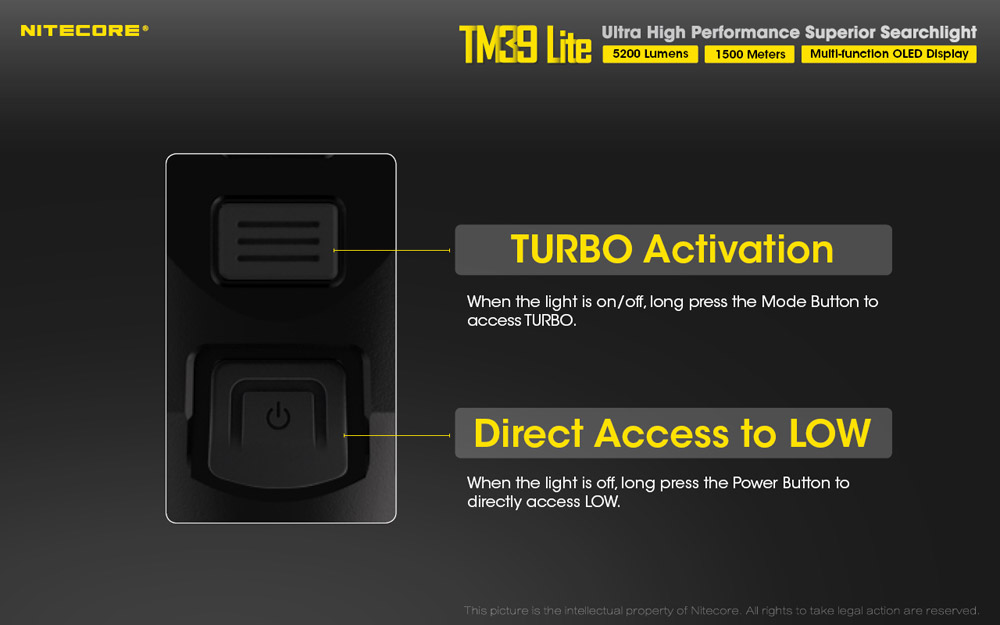 Nitecore TM39 Lite 8