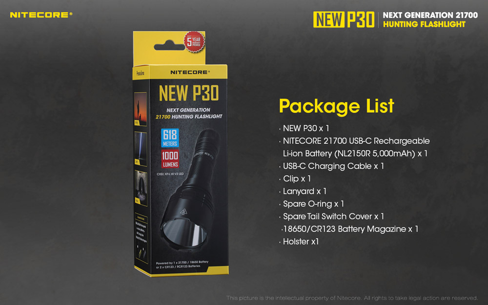 Nitecore NEW P30 17