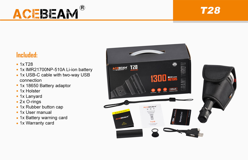 Acebeam T28 10