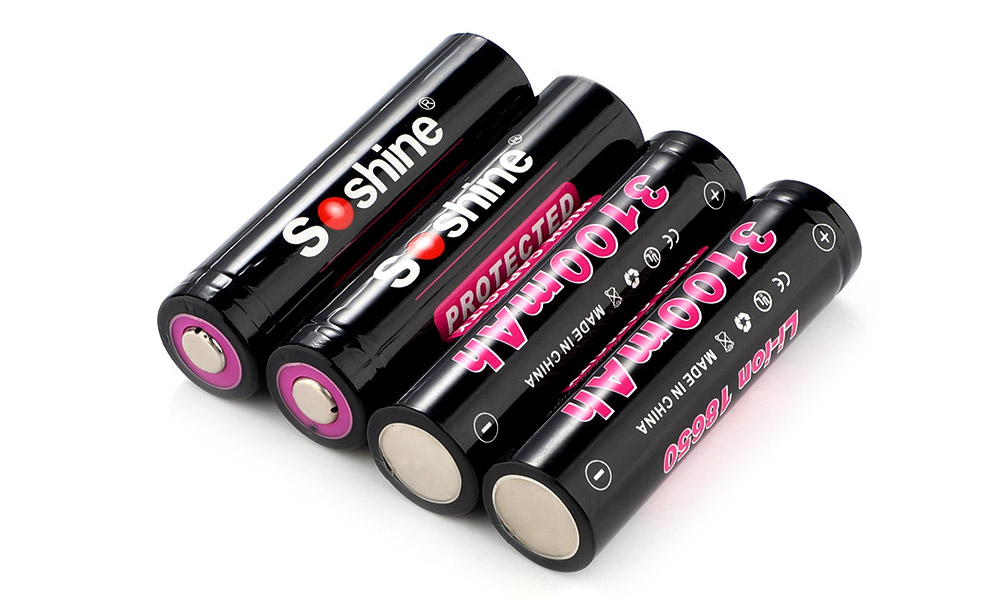 Soshine 18650 3100mah 2