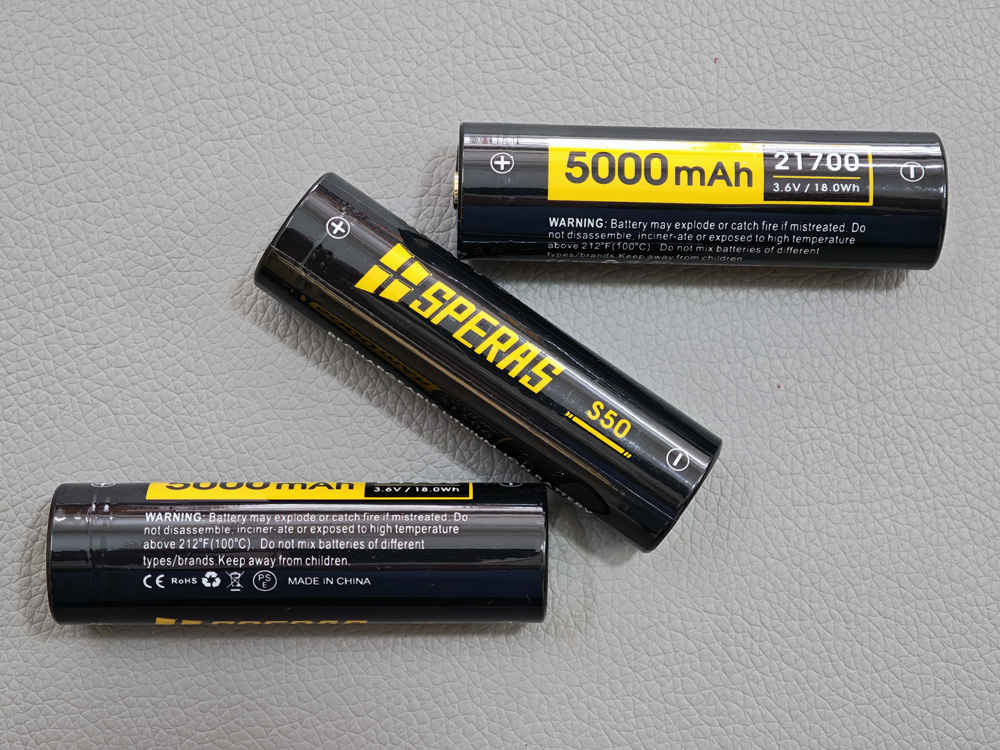 Speras 21700 5000mah 5