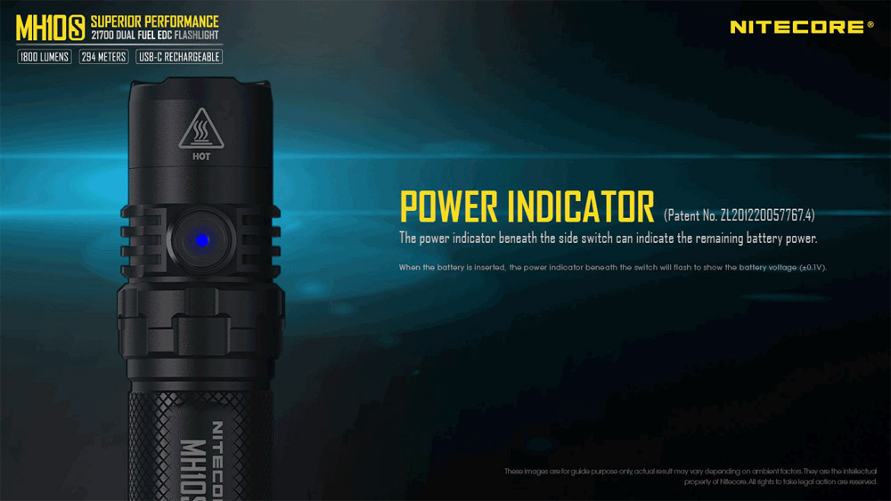 Nitecore MH10S 19