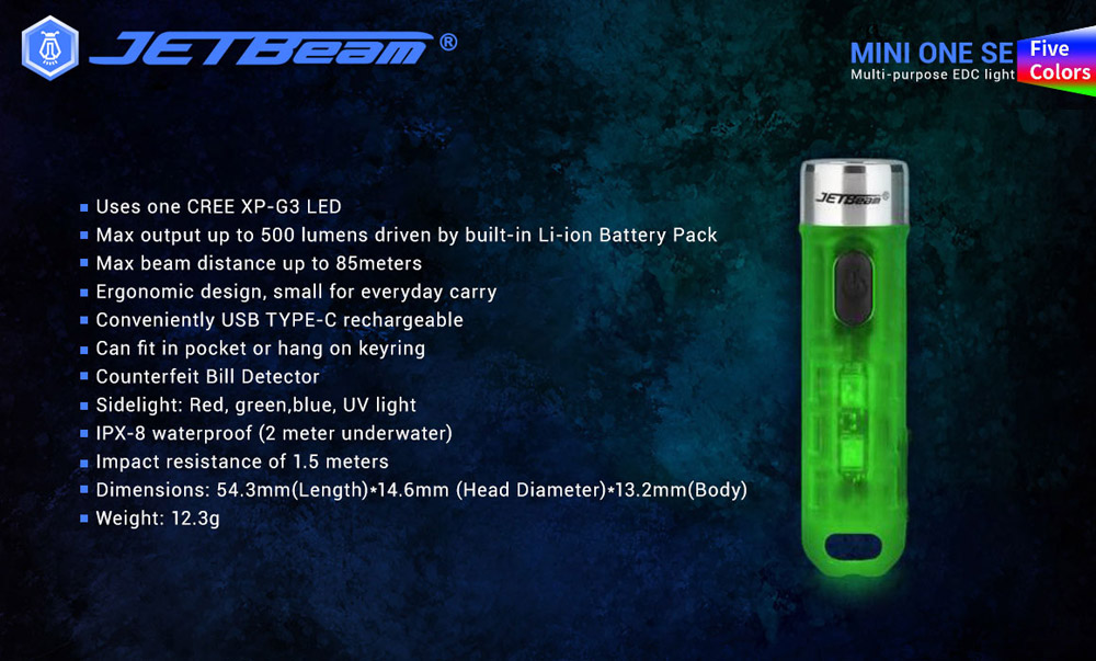 JETBeam MINI ONE SE 13