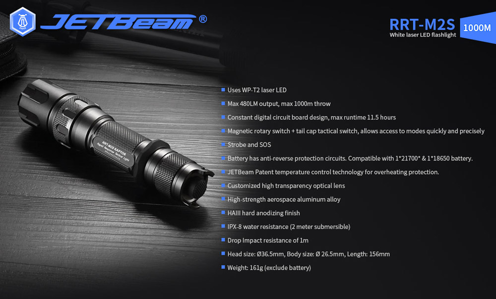 JETBeam RRT-M2S 15