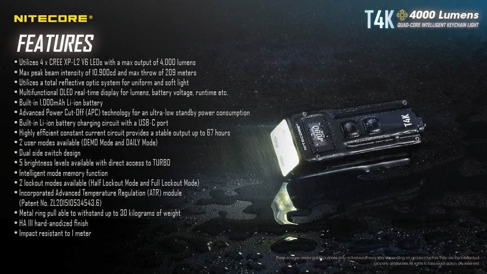 Nitecore T4K 21