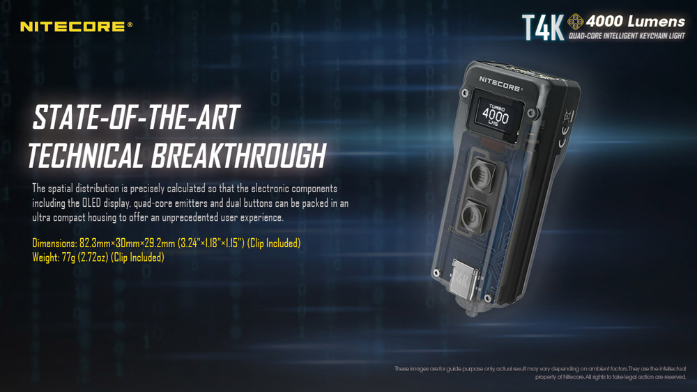 Nitecore T4K 6