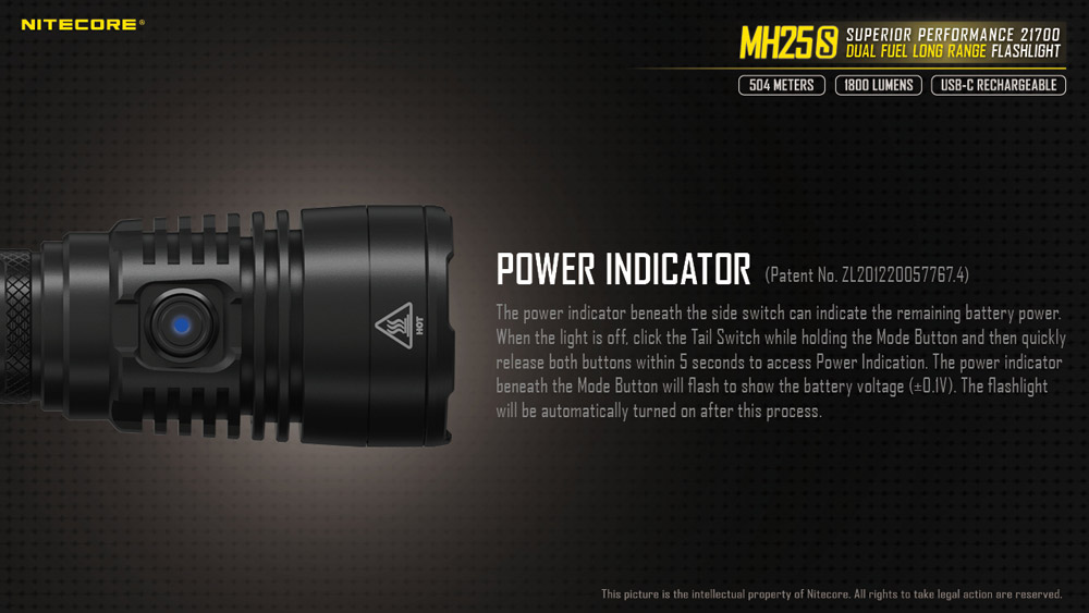 Nitecore MH25S 18