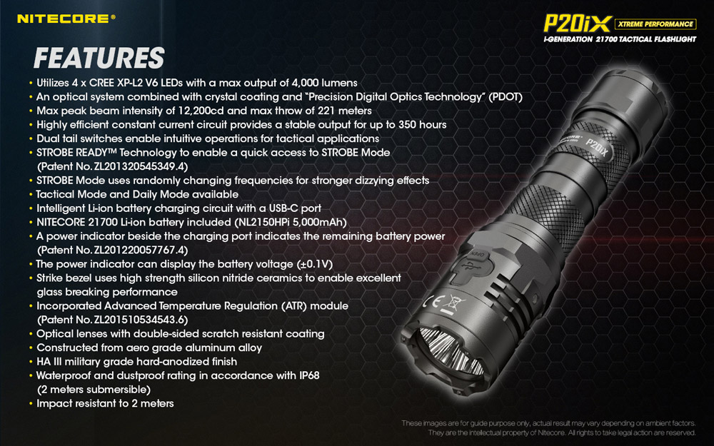 Nitecore P20iX 24