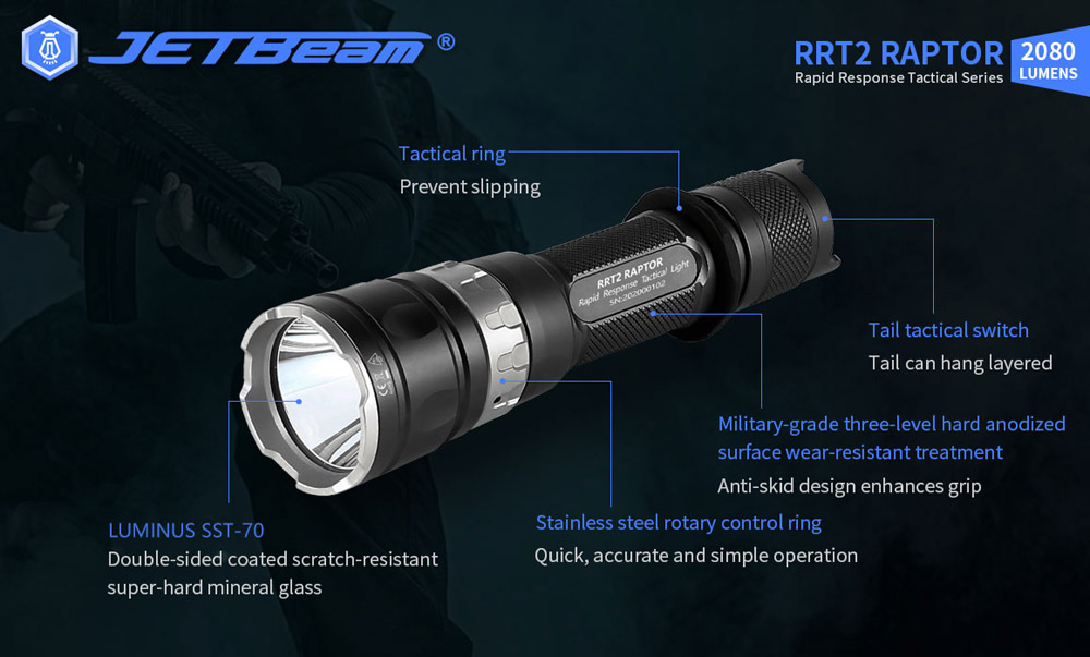 JETBeam RRT2 Raptor 11