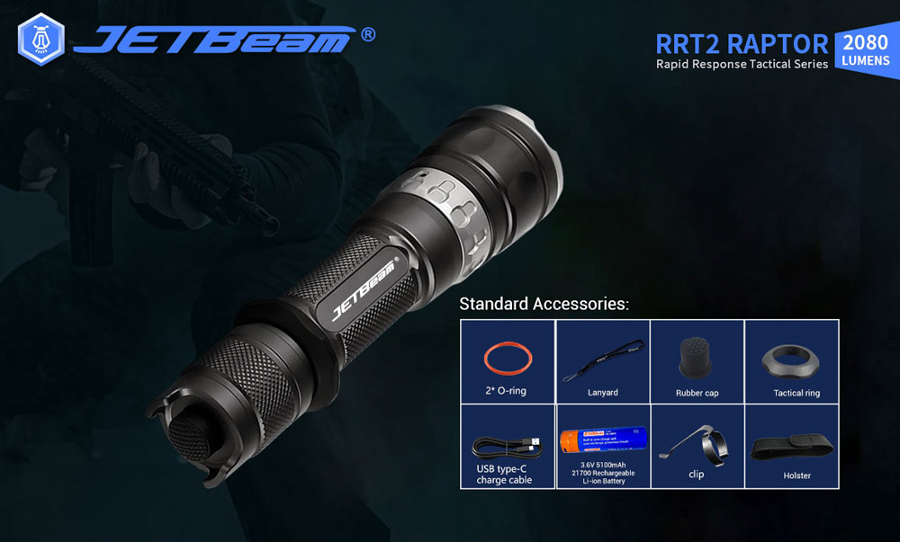 JETBeam RRT2 Raptor 15