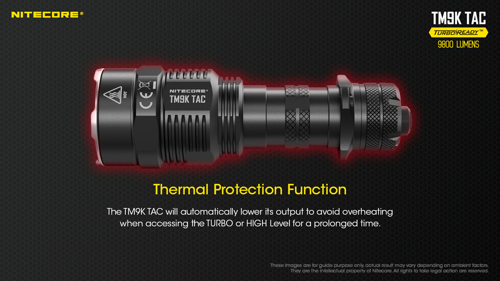 Nitecore TM9K TAC 17