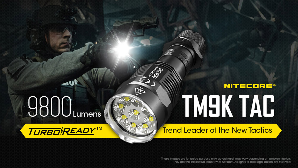Đèn pin Nitecore TM9K TAC