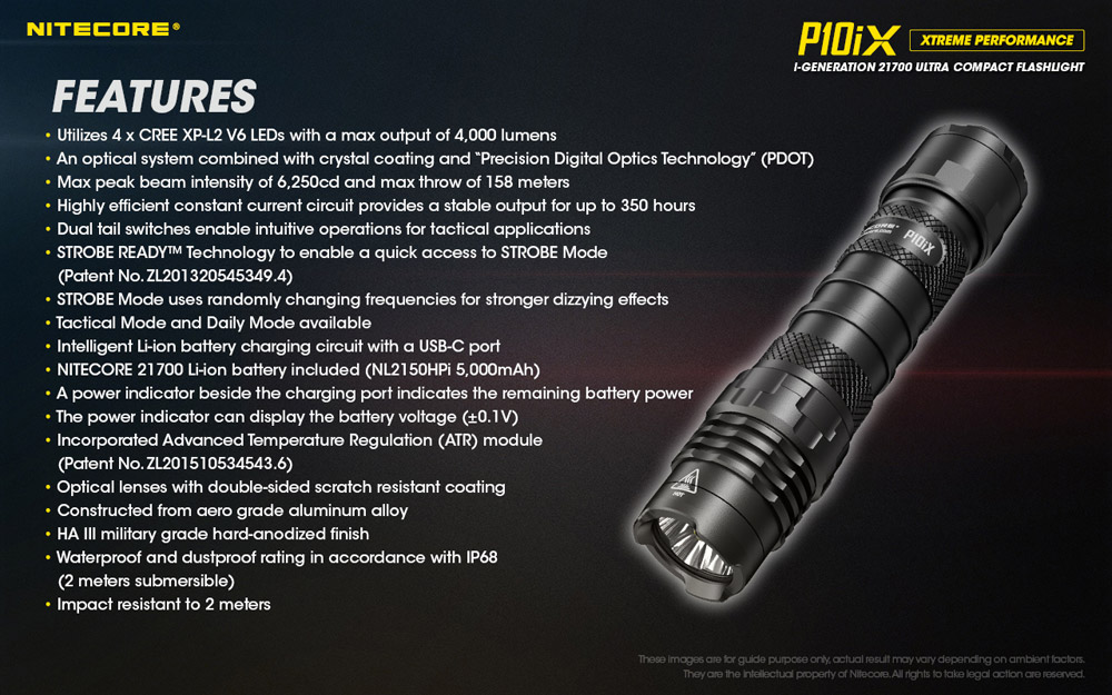 Nitecore P10iX 24