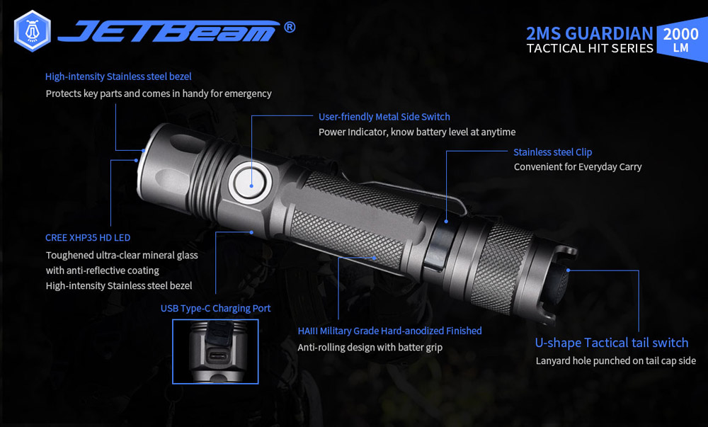 JETBeam JET-2MS Tactical 14