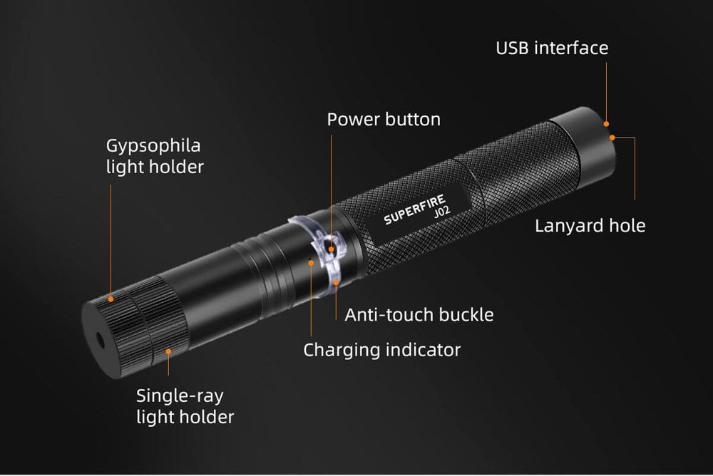 Supfire J02 Mini Laser 11