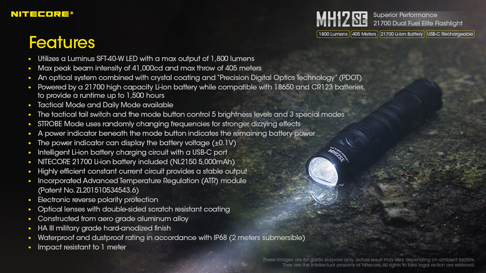 Nitecore MH12SE 21