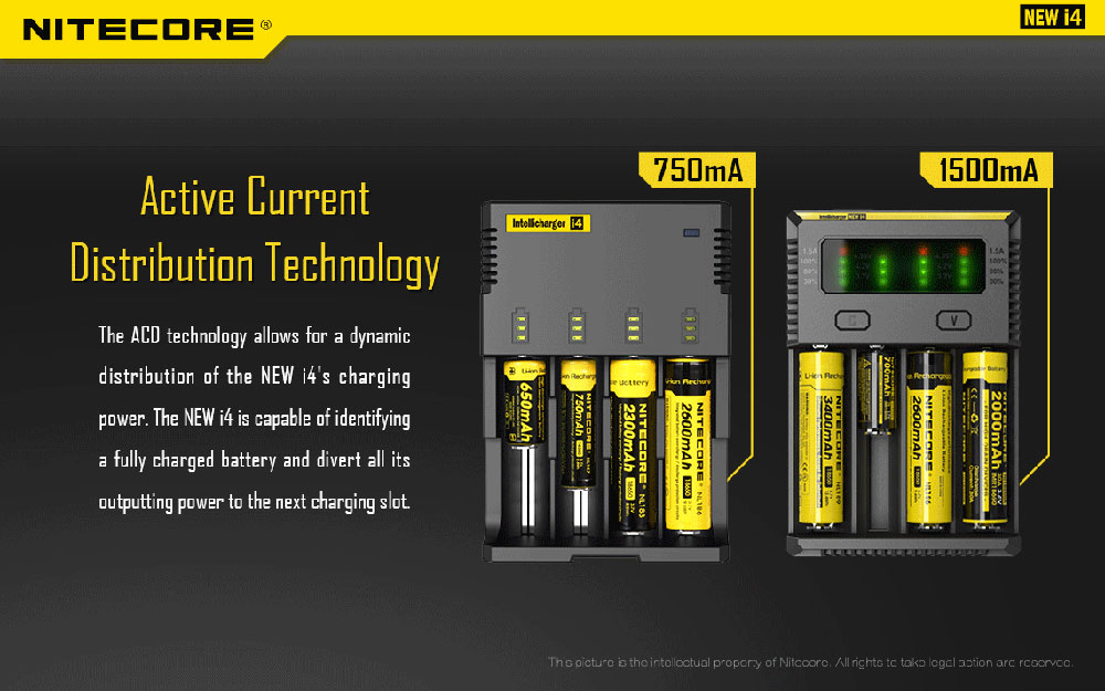 Nitecore NEW I4 4