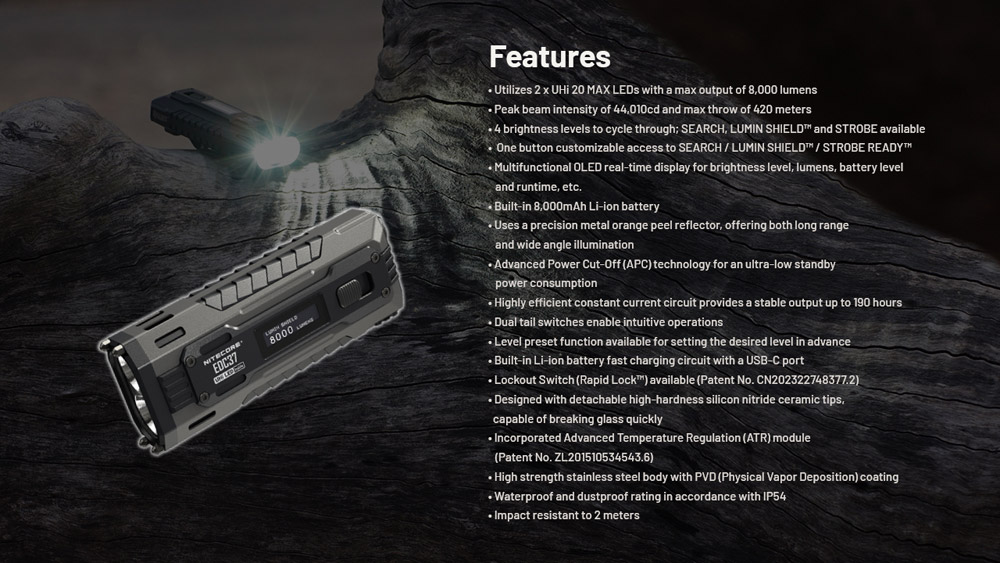 Nitecore EDC37 23