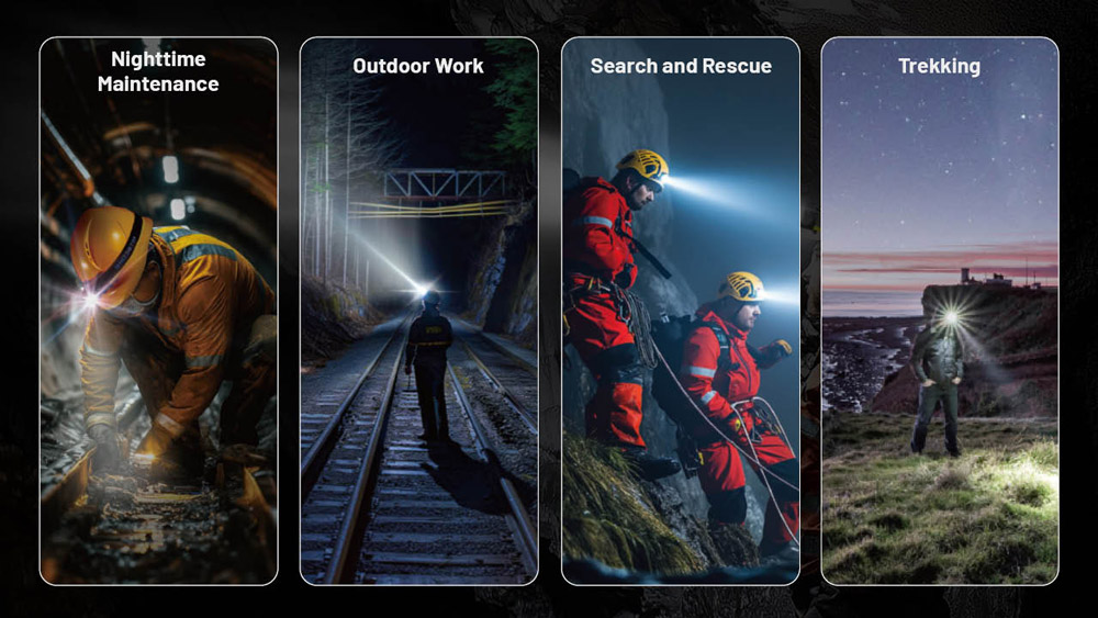 Nitecore HC75 UHE 16