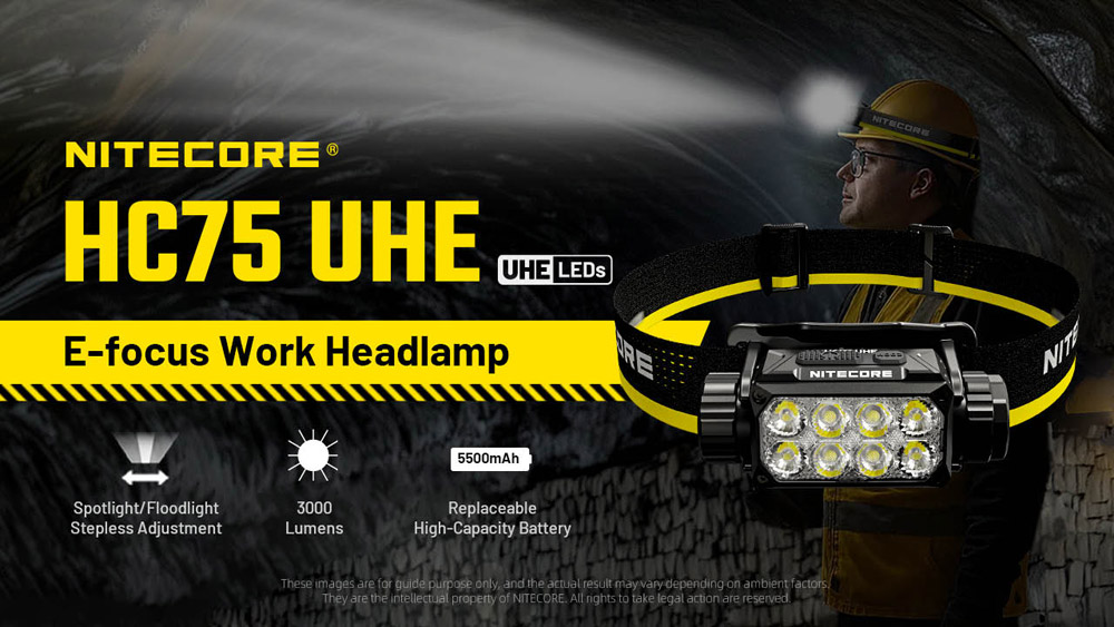 Nitecore HC75 UHE 2