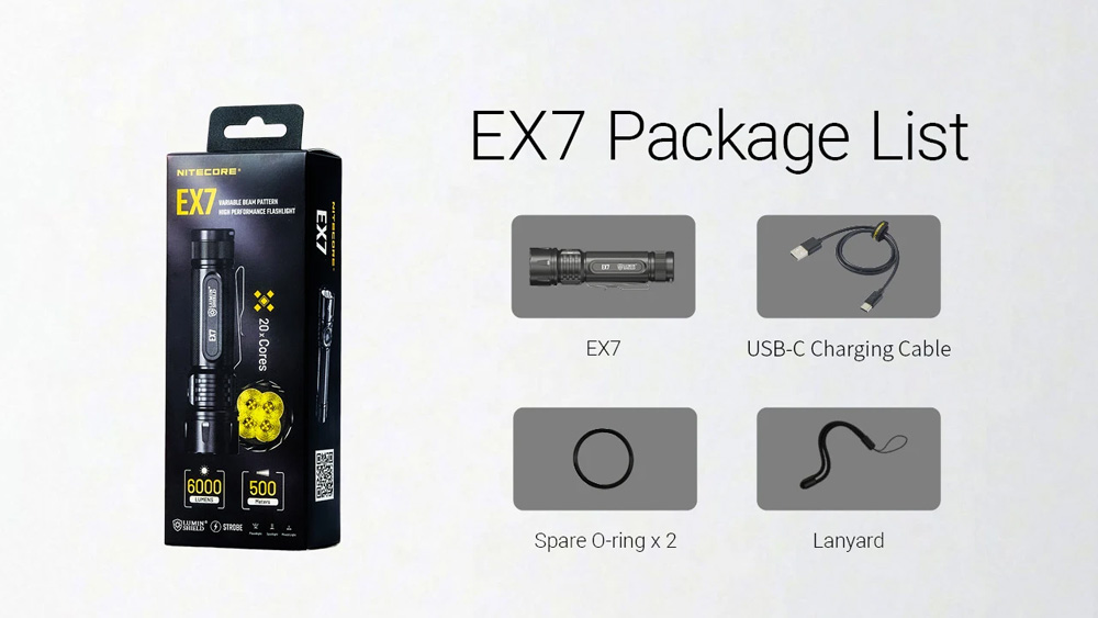 Nitecore EX7 16