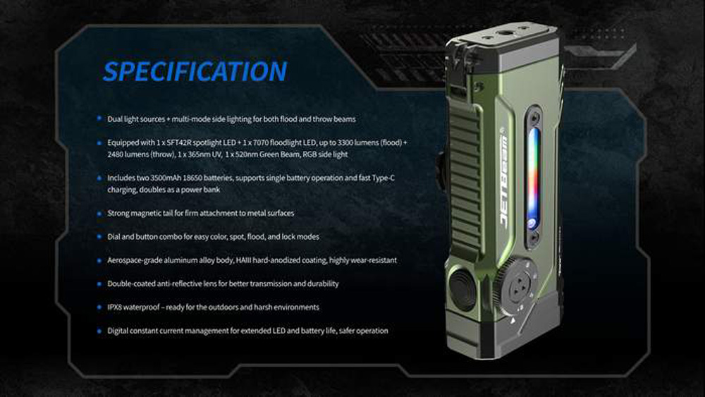 JETBeam E28 Matrix 14